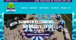 Desktop Screenshot of bigsurfwaterpark.com